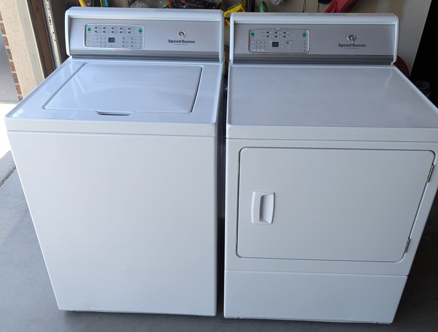 Speed Queen Washer & GAS Dryer