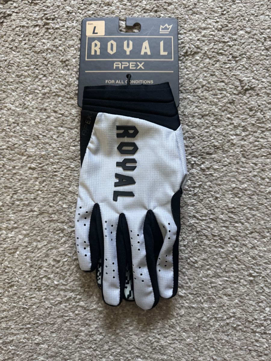Royal Apex Men's MTB  Gloves - New - Large