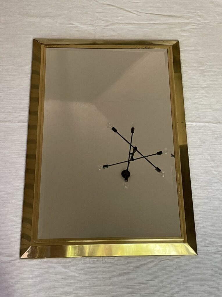 Brass Framed La Barge Mirror