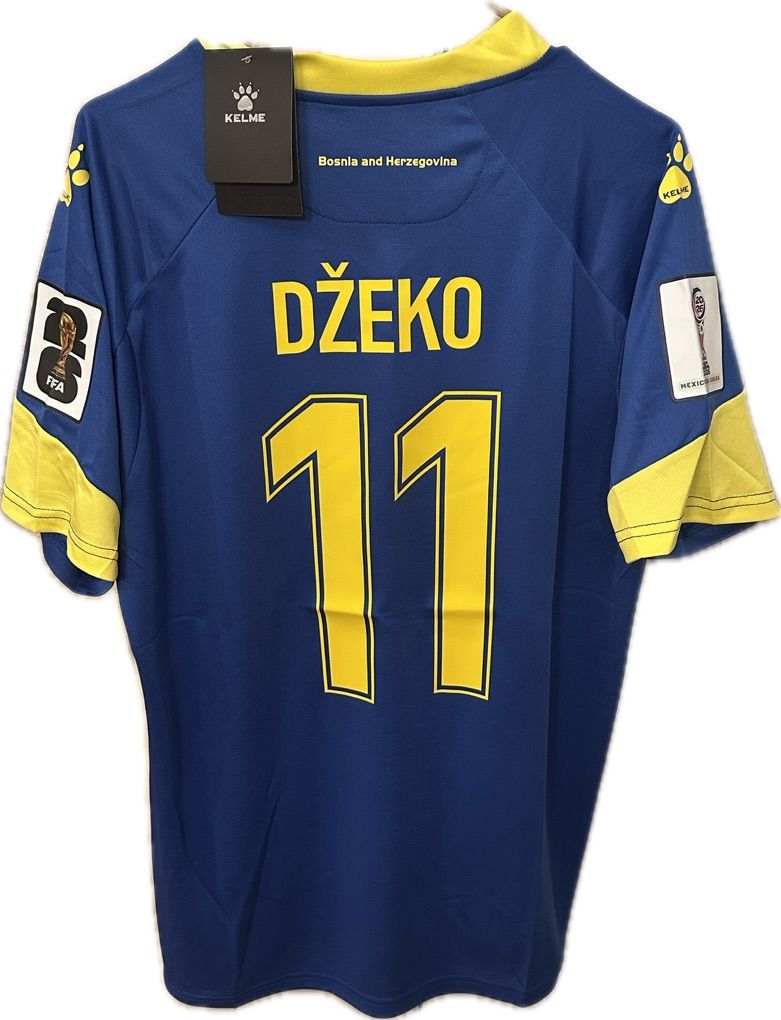 Bosnia and Herzegovina Home SOCCER Jersey Dzeko 11