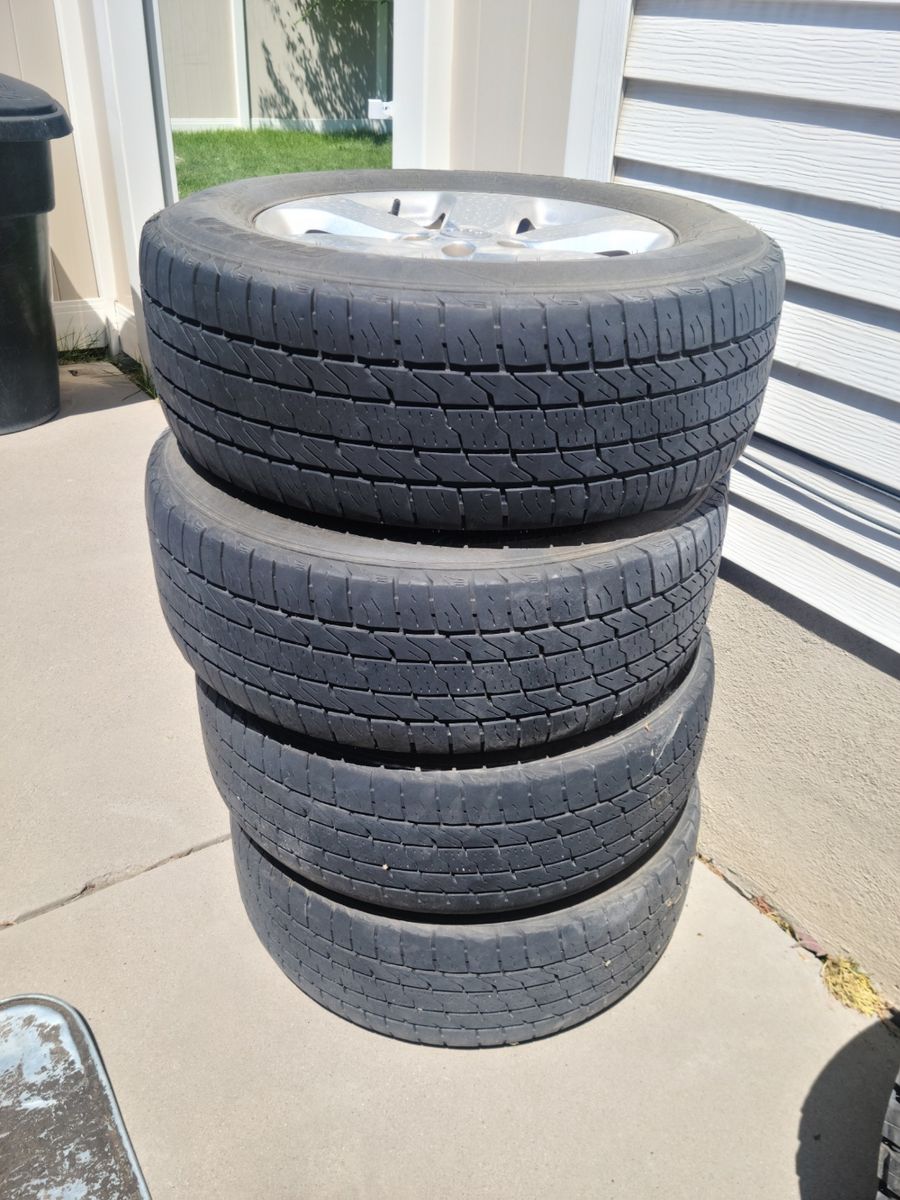 Jeep Wrangler JK 17" Wheels & Tires - Set of 4, Used