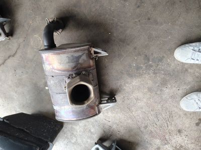 canam x3 OEM muffler