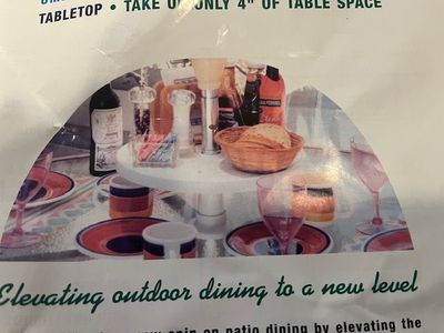 LAZ-E-SUZ for an Umbrella Table - 15" Tray