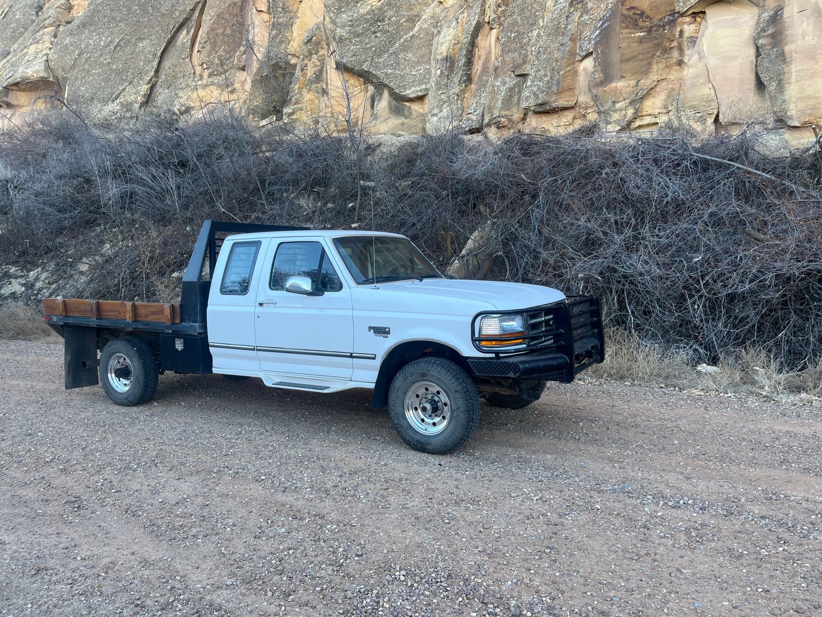 1996 Ford F-250, looking to trade for a stock combo trailer