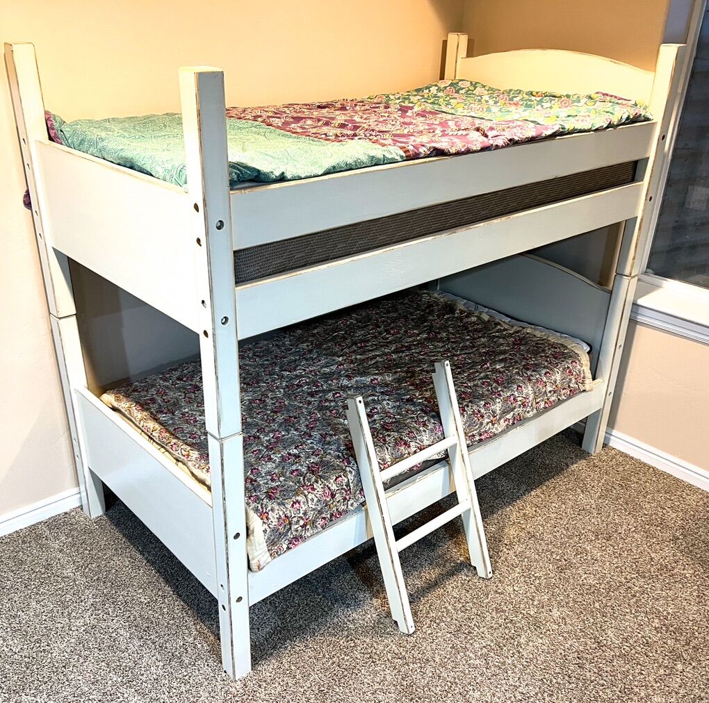 Bunk Bed Custom Hand-Finished Solid Wood Artisan