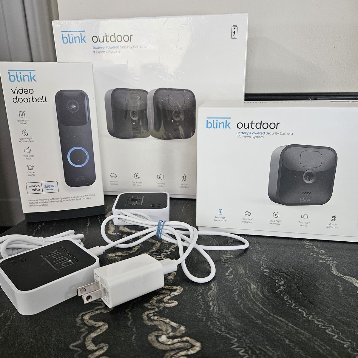Blink doorbell & outdoor cameras