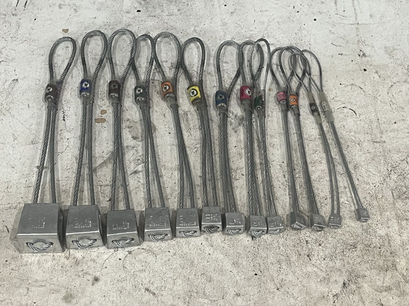 Like New - Black Diamond Stoppers - full set - barely used - wired nuts for traditional rock climbing
