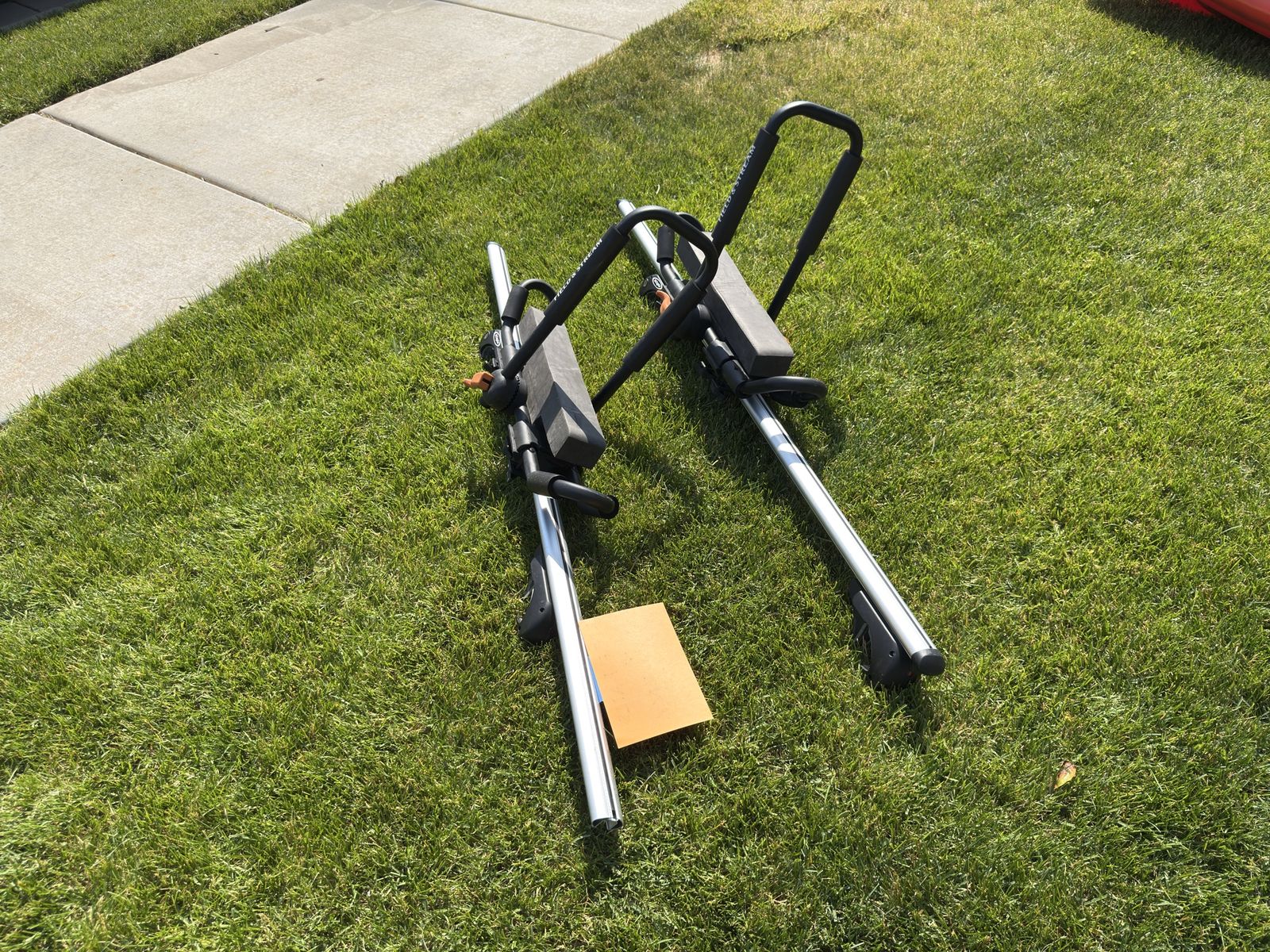 Field & Stream Kayak Racks (Pair) - J-Style, Roof Top Mount for Kayak/Canoe Transport