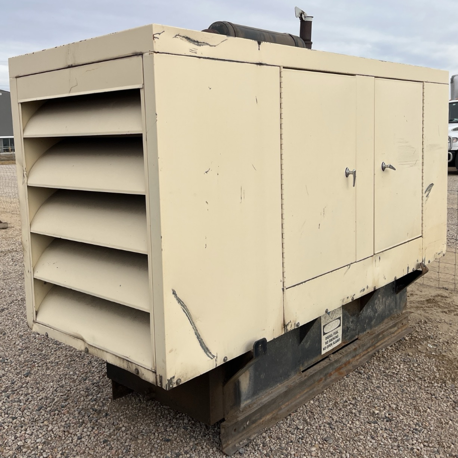 50 kW Industrial Diesel Standby Backup Power Skid Mounted 120 240 Generator Set Commercial Farm irrigation Shop Warehouse Genset