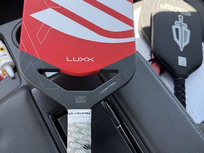 Selkirk LUXX Control Air Pickleball Paddle - Red & White