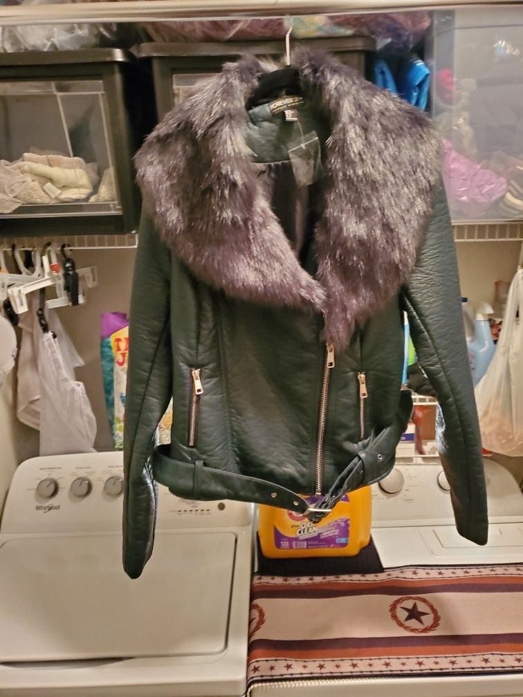 New Womens Leather Jacket