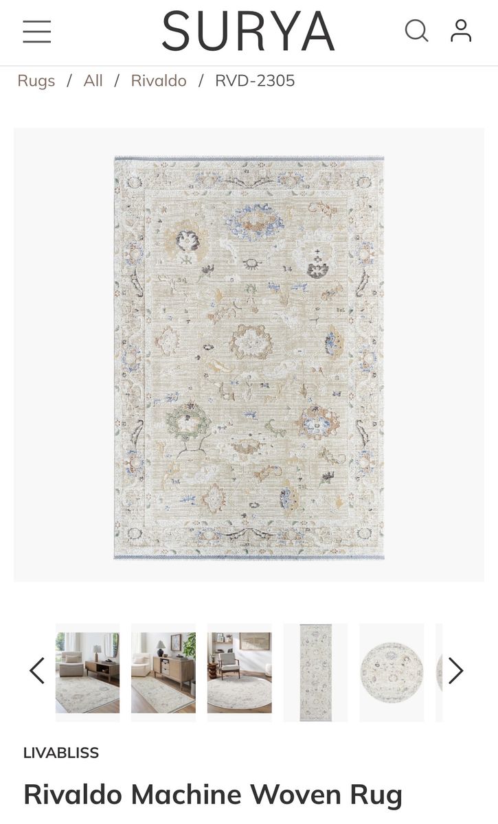 Rivaldo Machine Woven Rug