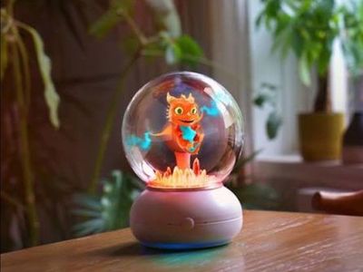 Imagix Crystal Ball Magical Light-Up Globe with Floating Character