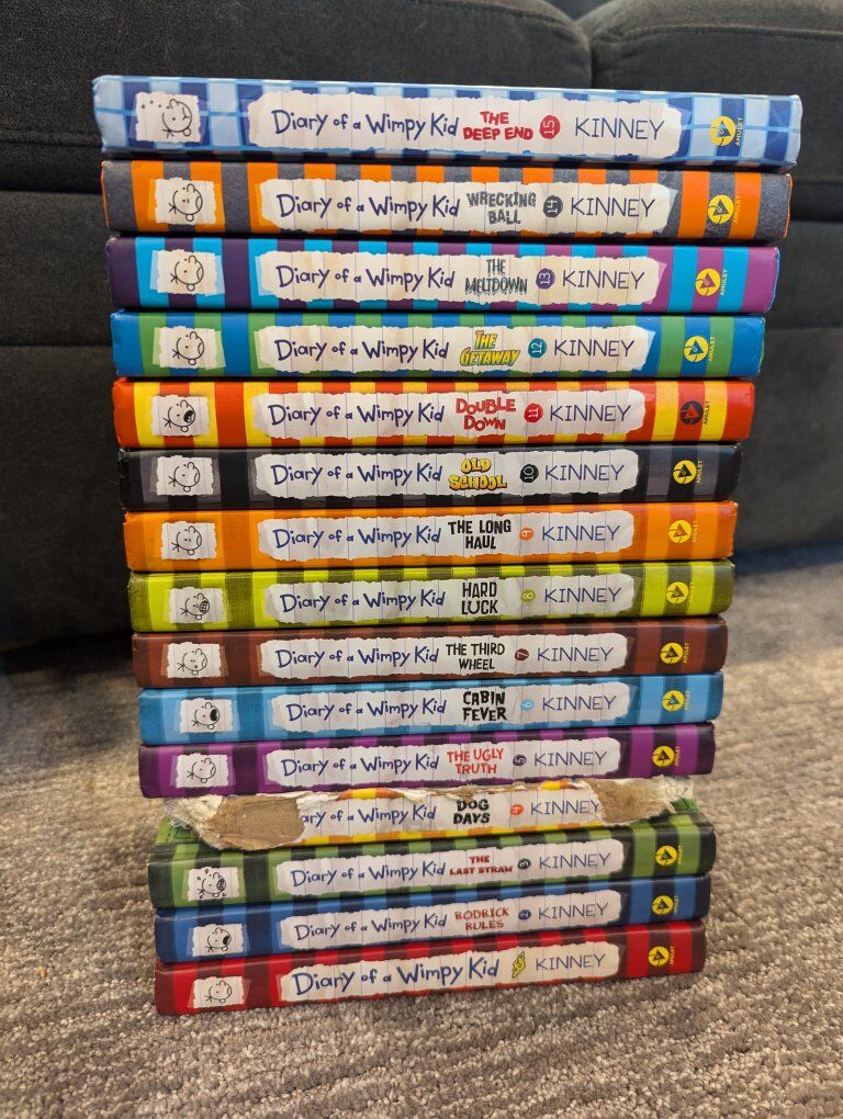 Diary of a Wimpy Kid bookset