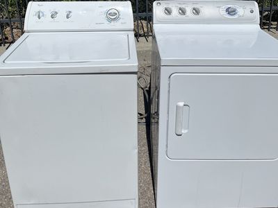Washer and electric dryer (Whirlpool)