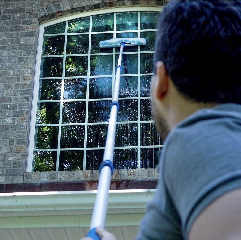 Connect & Clean 18 Ft. Aluminum Telescopic Pole