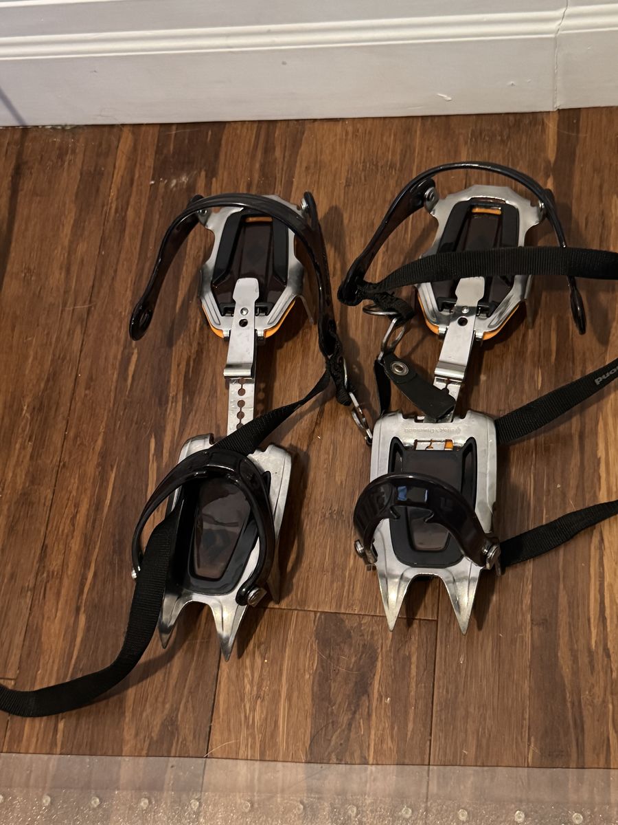Black Diamond Mountaineering Serac Crampons Strap attachment