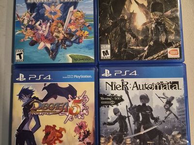 4 PS4 games ($10 apiece) for either mass or individual sale