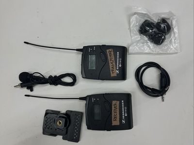 Sennheiser g3 wireless mic transmitter and receiver