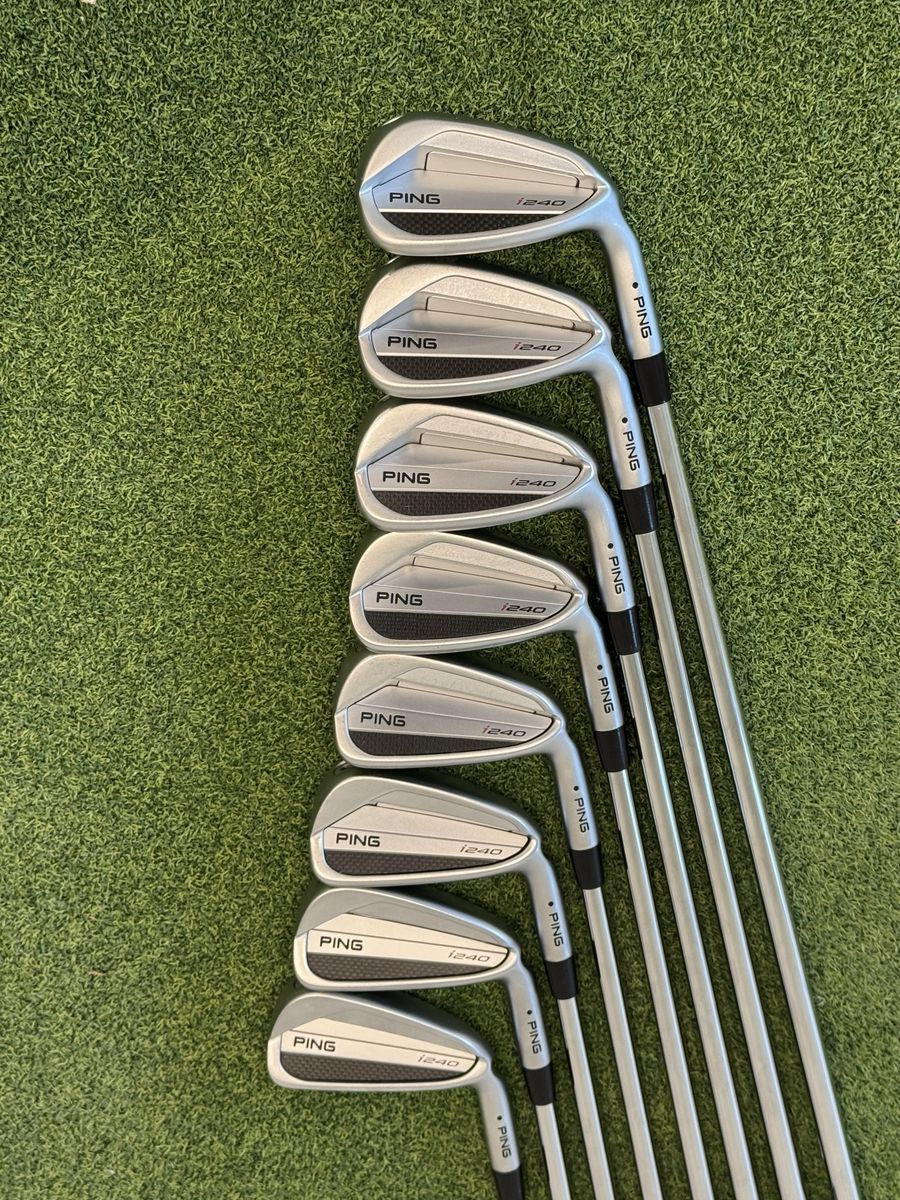 Ping i240 irons 4-GW xstiff std length/lie/loft RH