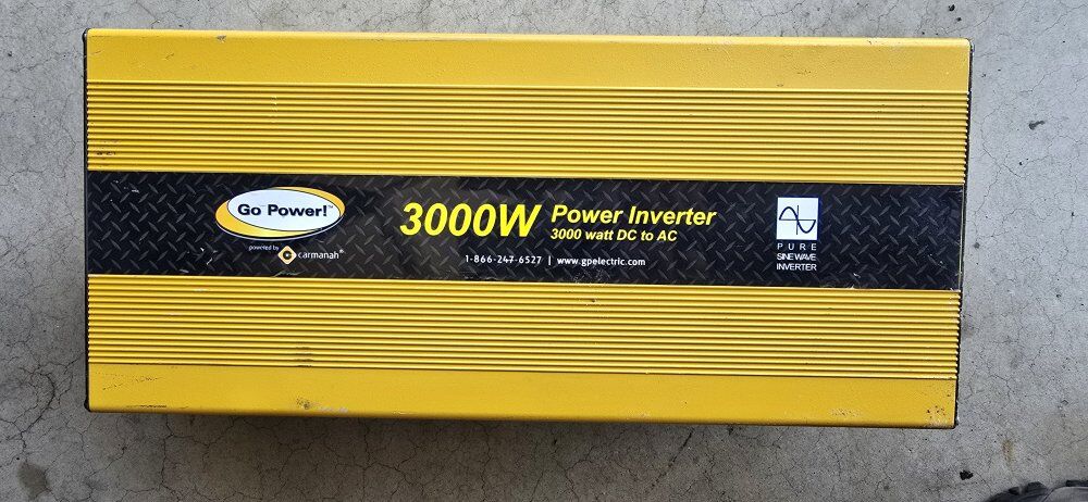 Go Power 3000 watt inverter