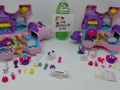 Polly Pocket Unicorn Kingdom MEGA Playset x2 | Buy One or BOTH!