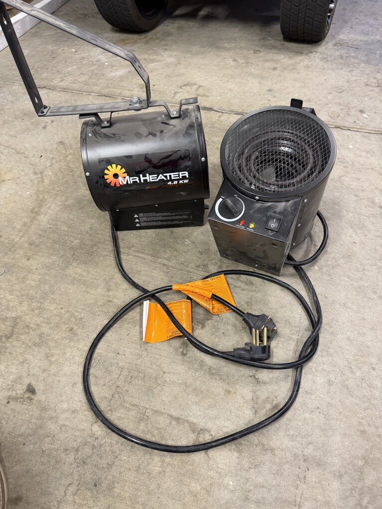 240 V 30 Amp Heaters