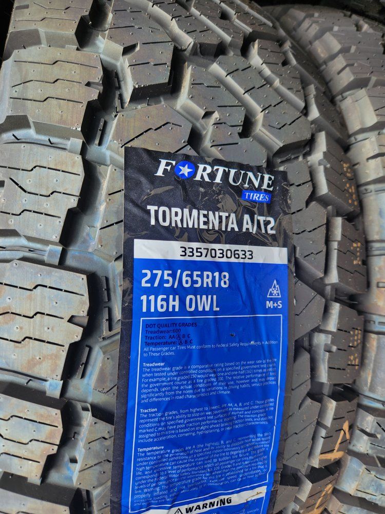 275/65r18 fortune tormenta at2