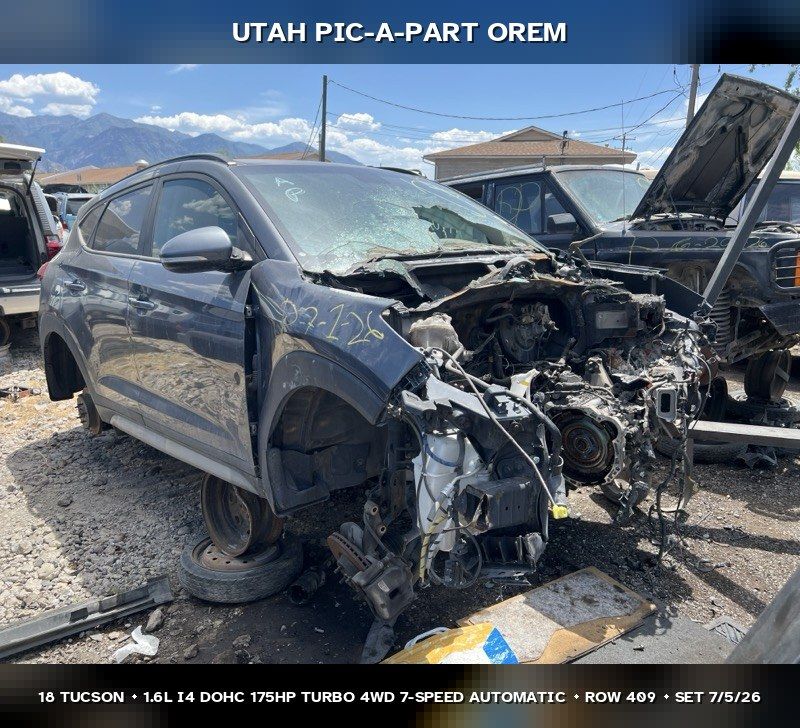 2018 Hyundai Tucson Parts - UTPAP Orem