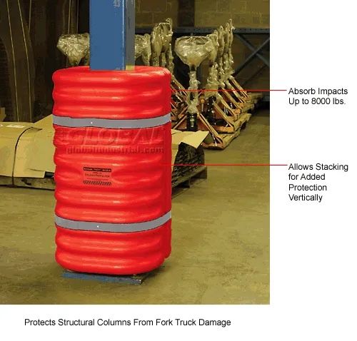 Eagle 42” Column Protector – 10” Opening – 8,500 lb Forklift Impact