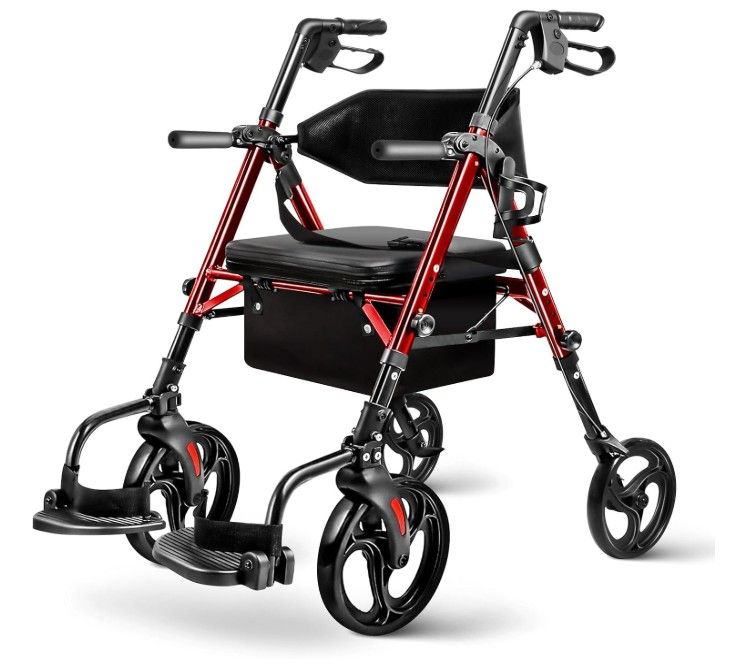2 in 1 Walker and Wheelchair