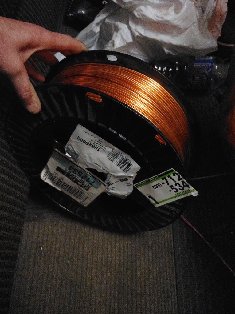 solid bare copper wire 800 ft 10 gauget of