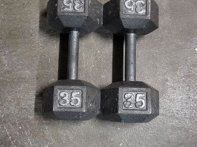 dumbbells 70 pounds