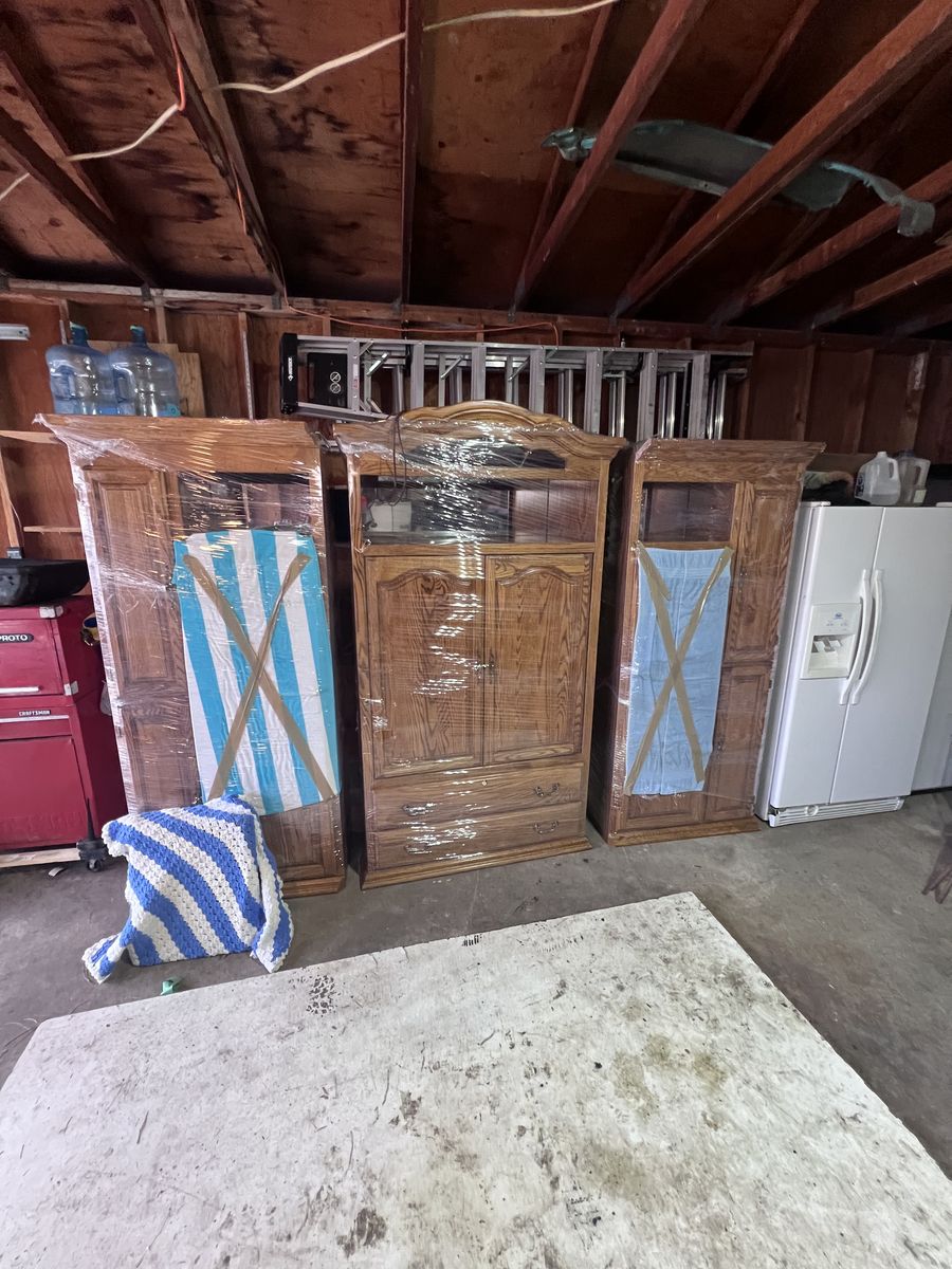 Oak Entertainment Center