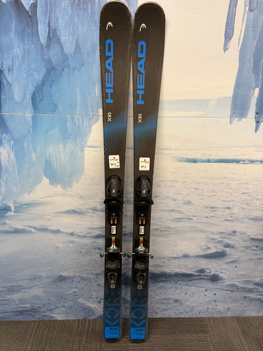 Used Head Kore X-85 R LYT 163cm Skis w/ Tyrol PR10 Bindings