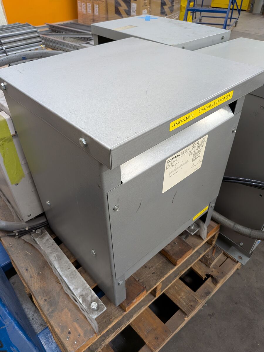 Dongan 15 kVA 480V  380V 3-Phase Dry-Type Transformer – Made in USA