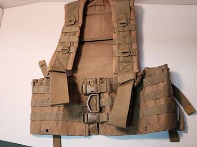 Tactical Airsoft Brown Tan Vest Outdoor