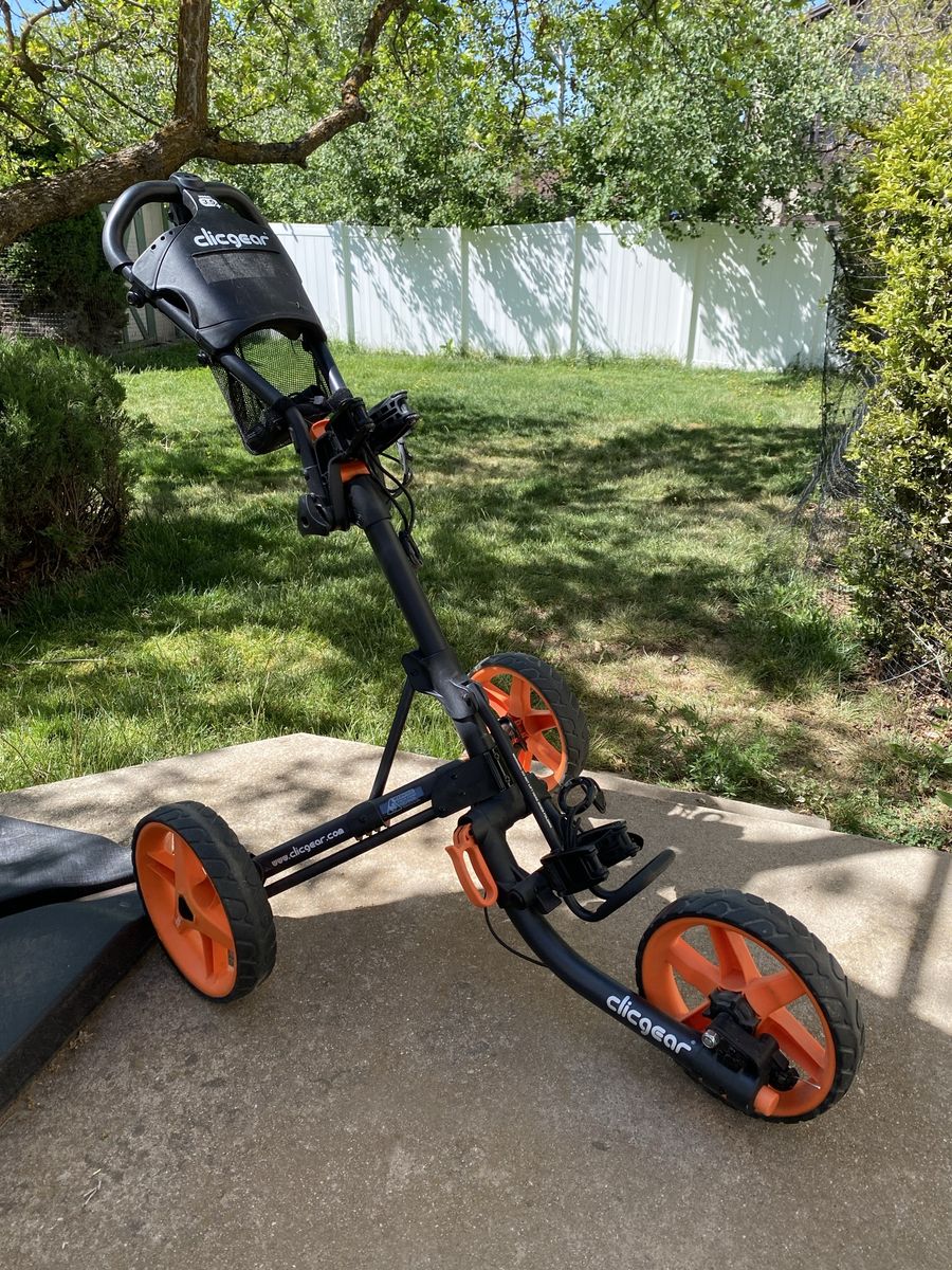 Clicgear 3.5+ Black Push Cart