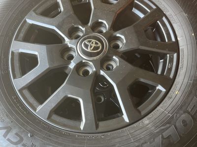 OEM Toyota wheels and tires