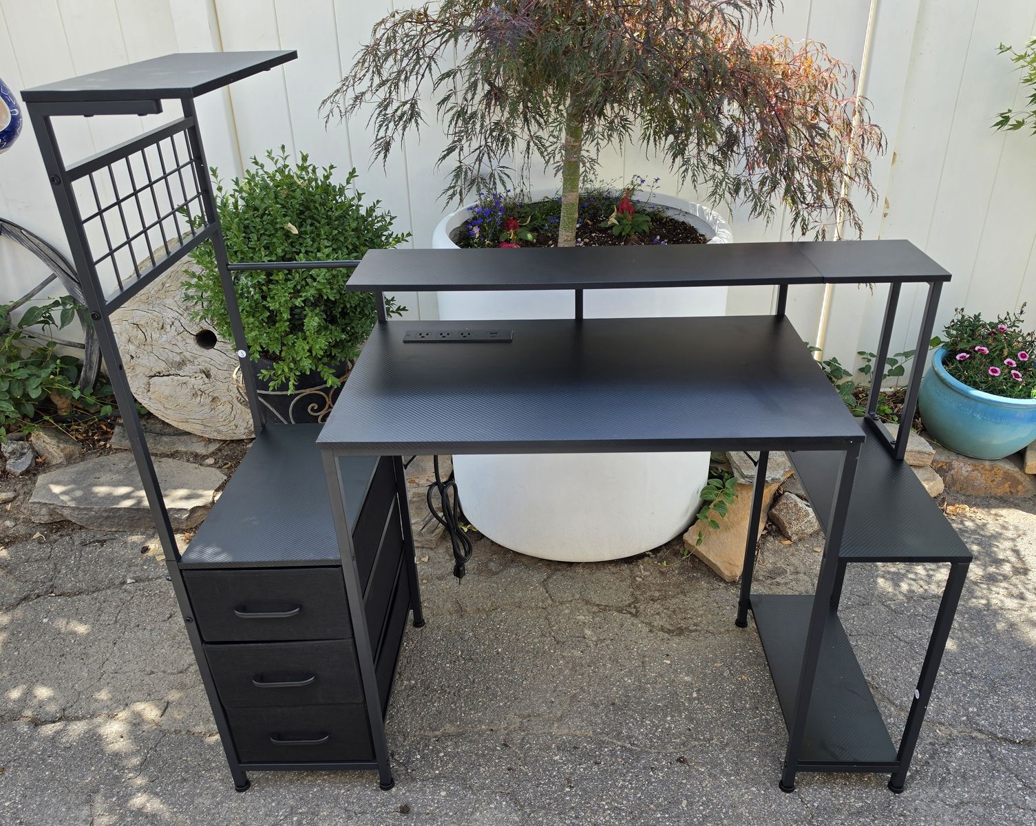 Furologee 48 Inch Gaming Computer Desk Workstation