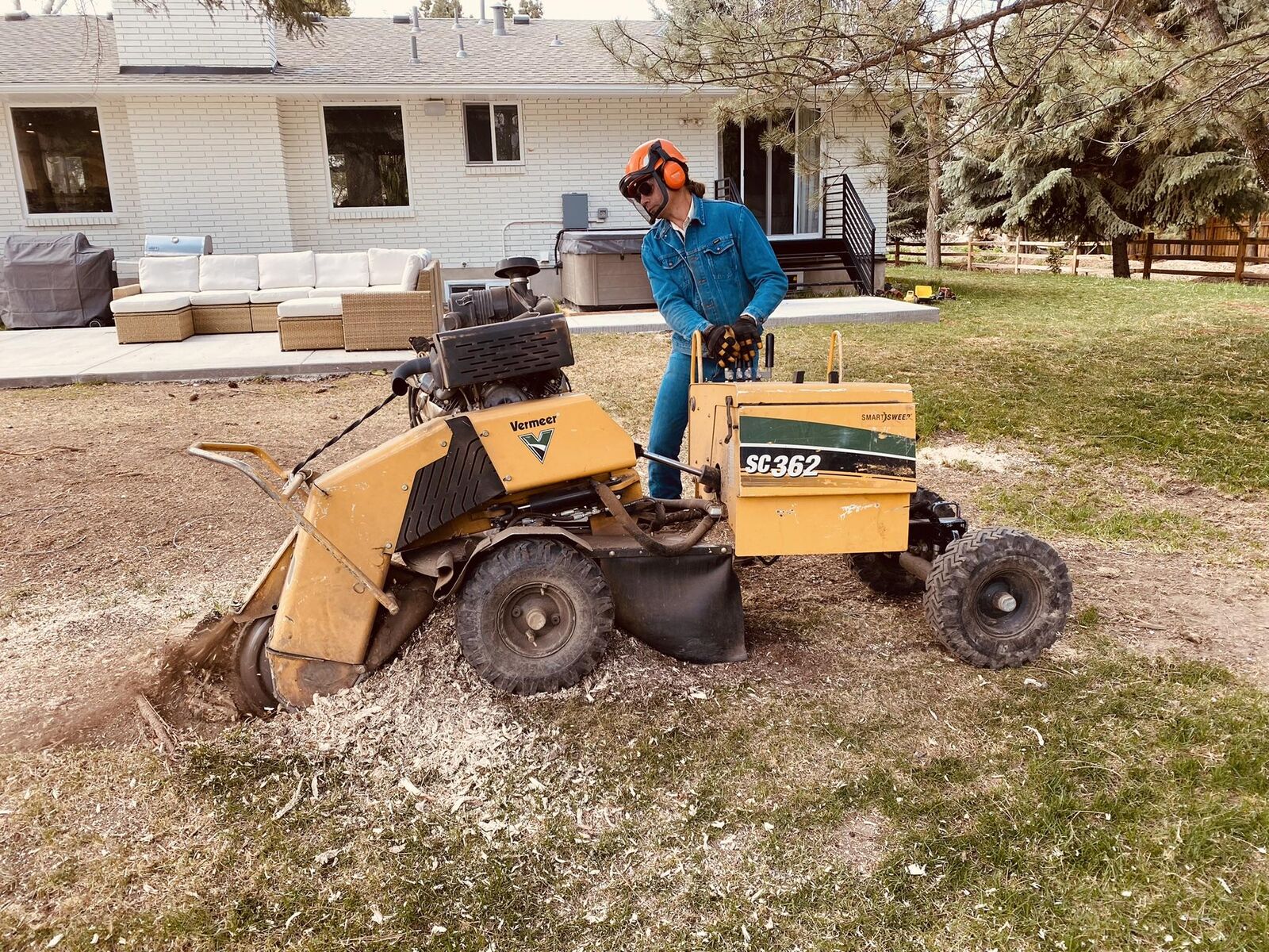 Cache's Stump Grinding