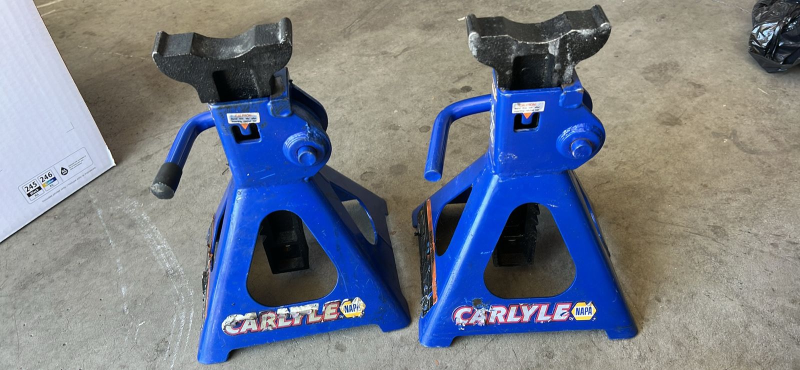 Carlyle by NAPA Blue Jack Stands - Pair
