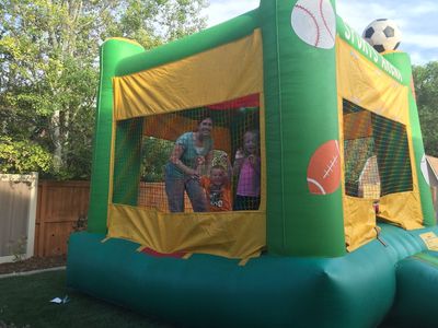Sports Arena Inflatable Bounce House