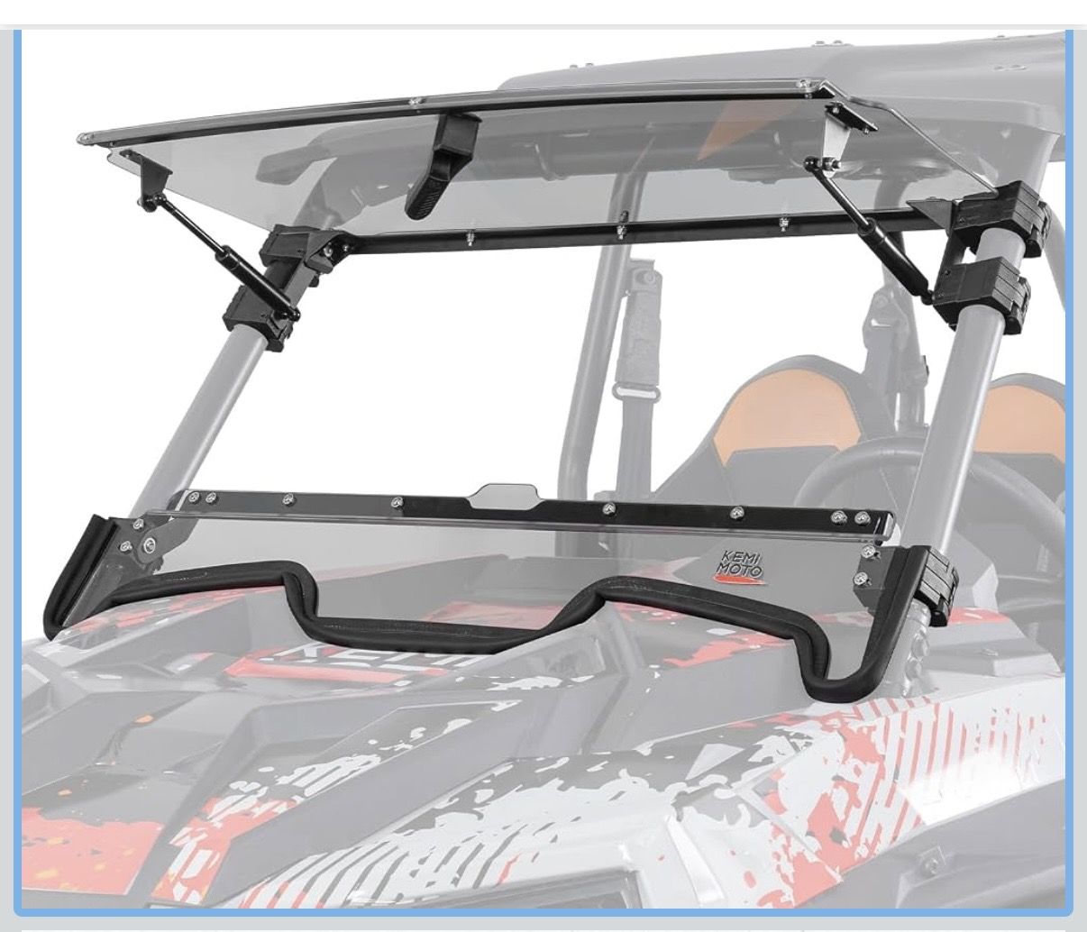 2019-2023 RZR XP 1000 split windshield