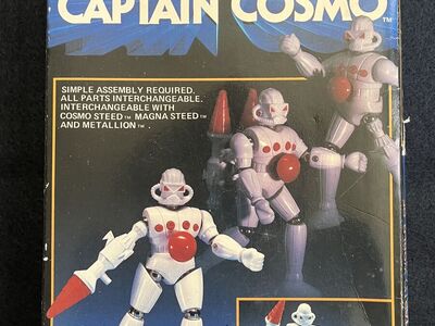 Rare Collectible - The Interschangeables Captain Cosmo - 1985 Vintage No 8416
