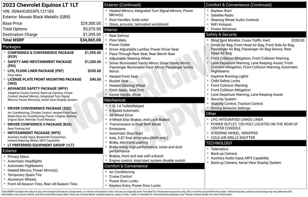 2023 Chevrolet Equinox LT