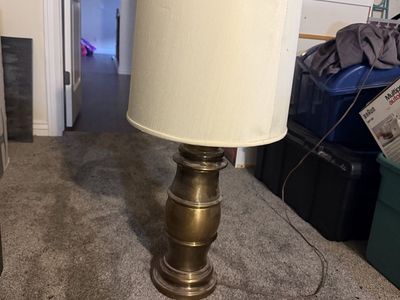 Vintage Brass Table Lamp