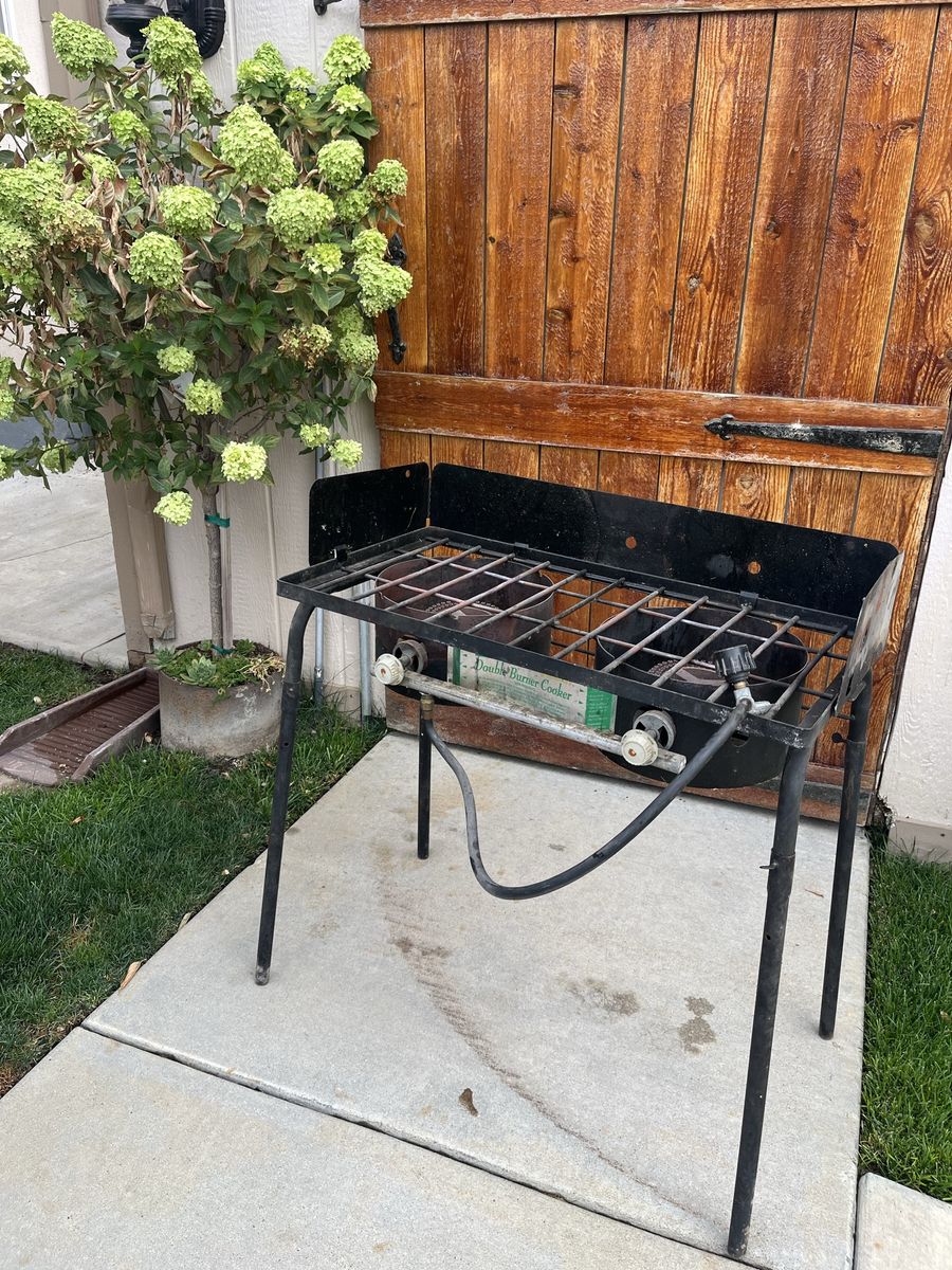 Camp chef dual burner stove campchef