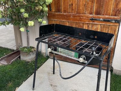 Camp chef dual burner stove campchef