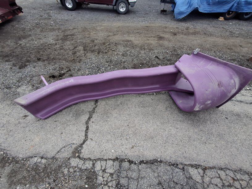 12 FT. plastic slide with top cover